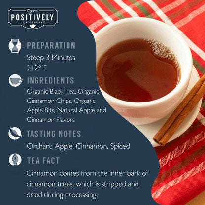 Organic Cinnamon Apple Spice - Loose Leaf Tea