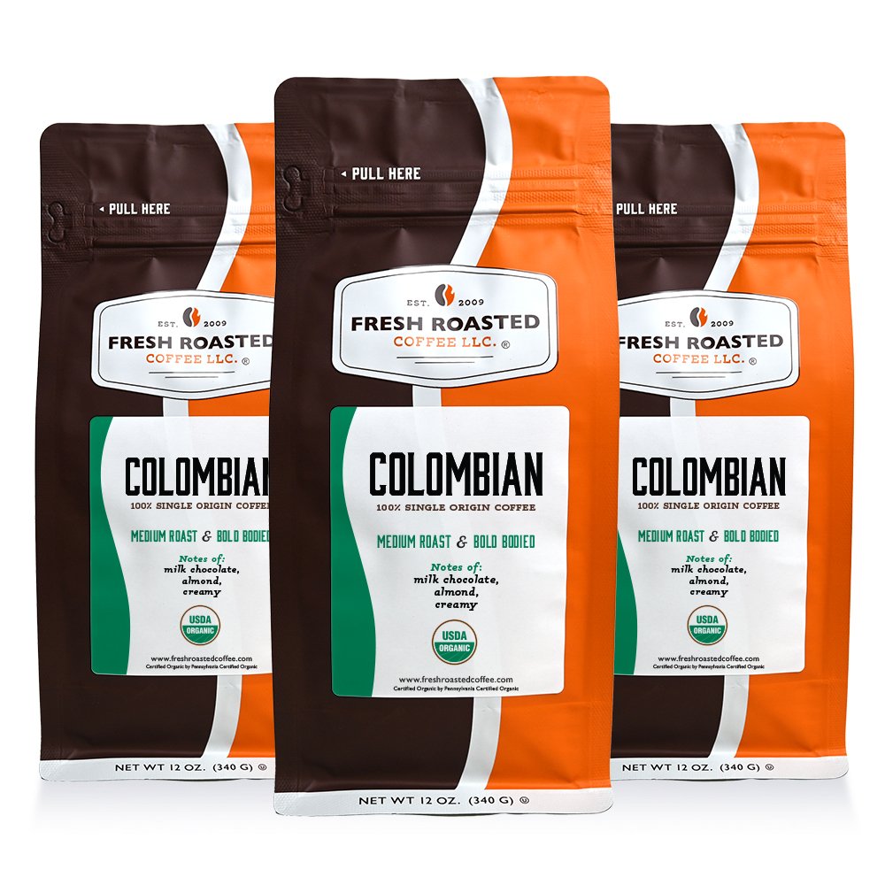 Organic Colombian - Roasted Coffee