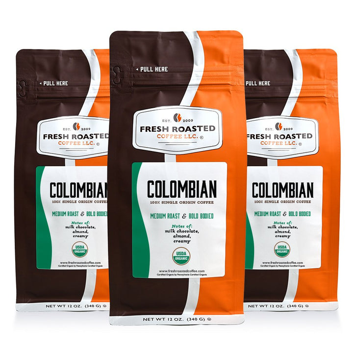 Organic Colombian - Roasted Coffee