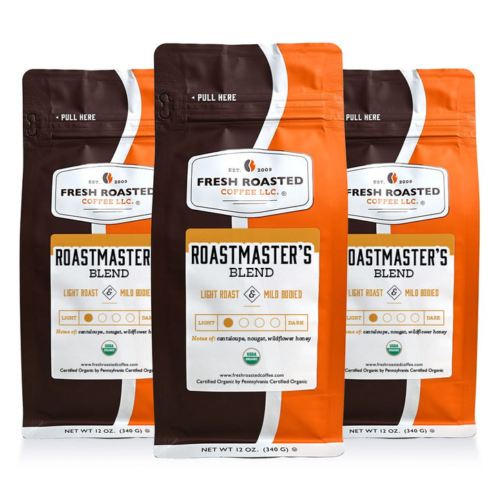 Organic Roastmaster's Blend - Roasted Coffee