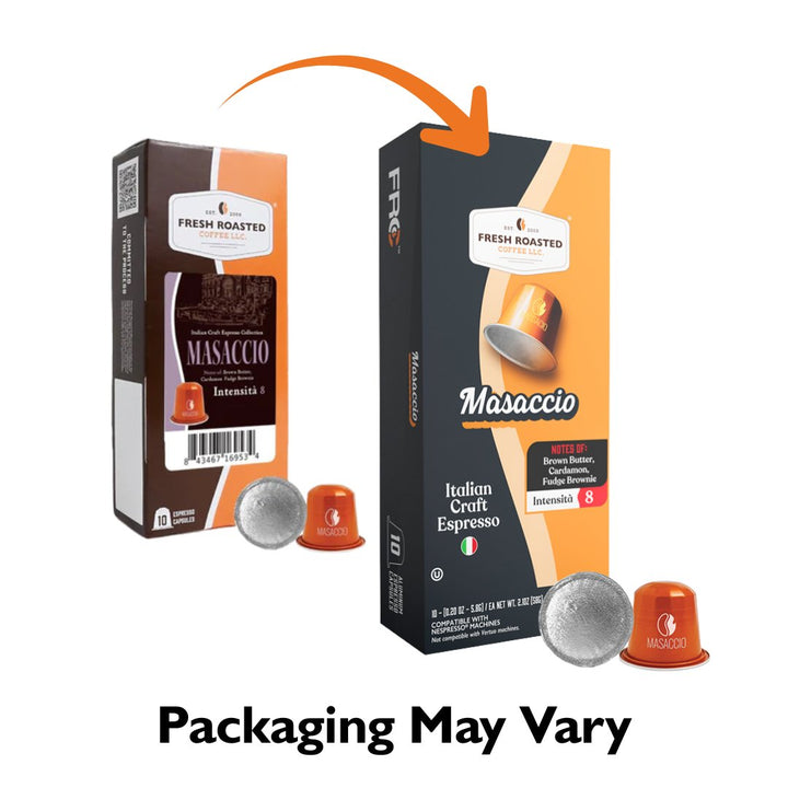 Italian Craft Espresso: Masaccio - Espresso Capsules