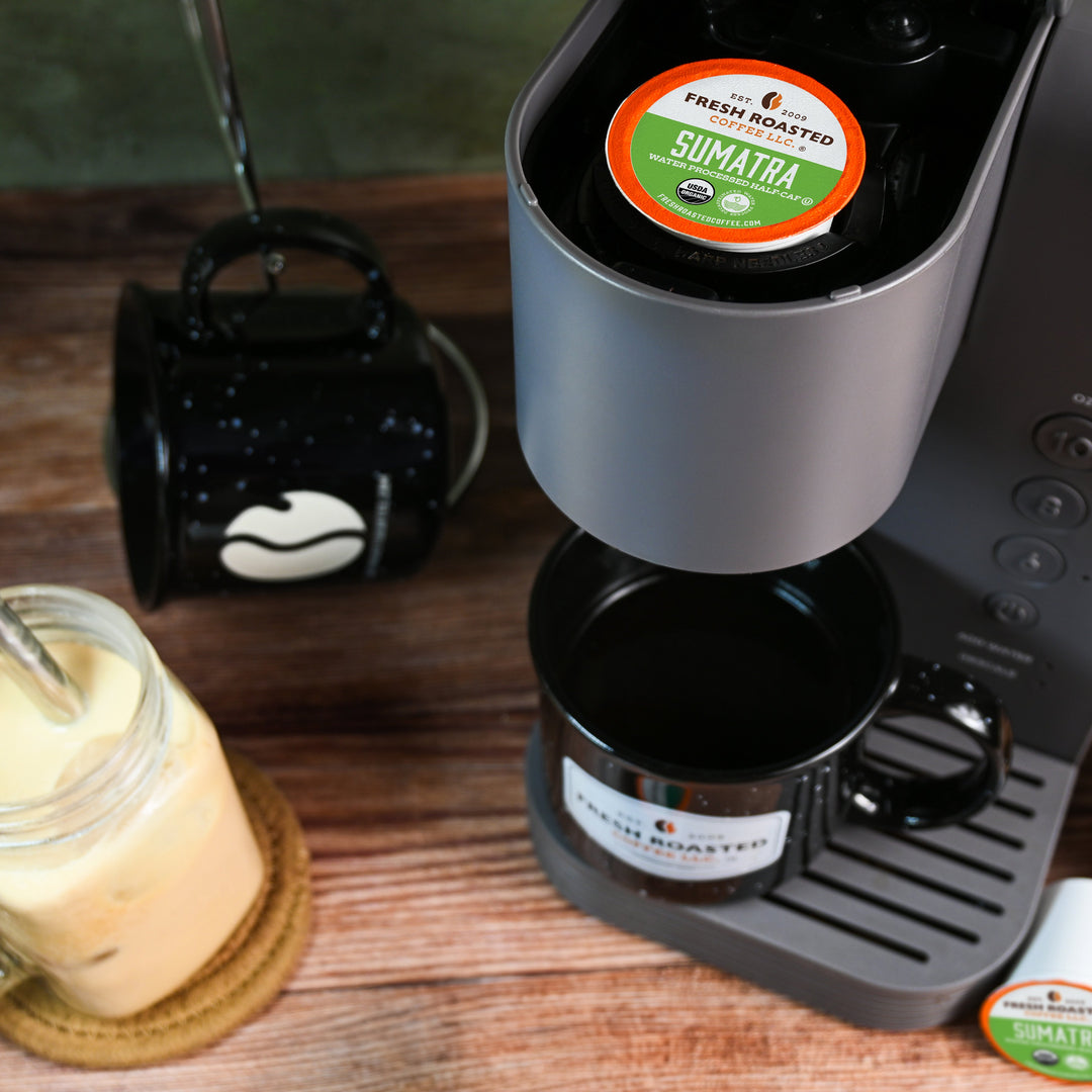 Organic Sumatra Water-Processed Half Caf - Classic Coffee Pods