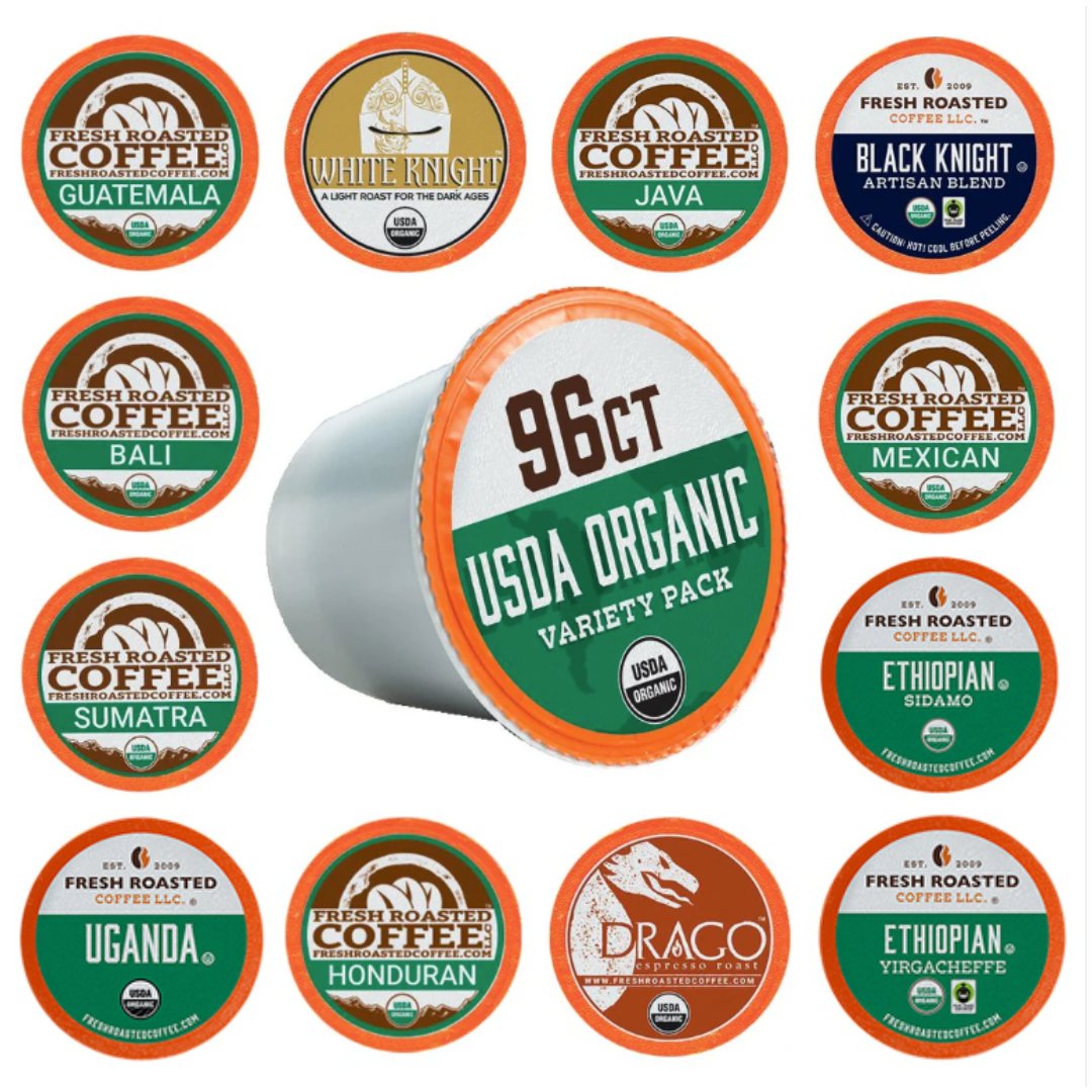 USDA Organic Variety Pack - Classic Coffee Pods