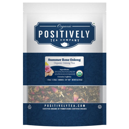 Organic Summer Rose Oolong - Loose Leaf Tea