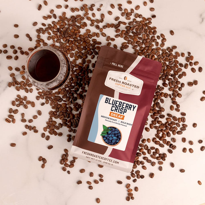 Decaf Blueberry Crisp - Flavored Roasted Coffee