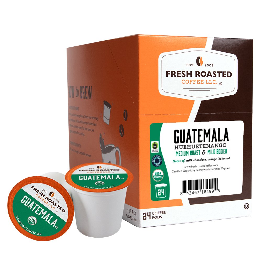 Organic Guatemalan Huehuetenango - Classic Coffee Pods