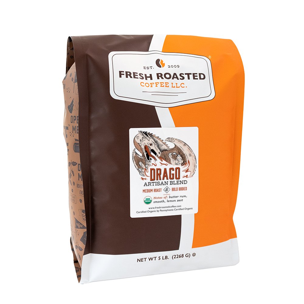 Organic Drago - Roasted Coffee