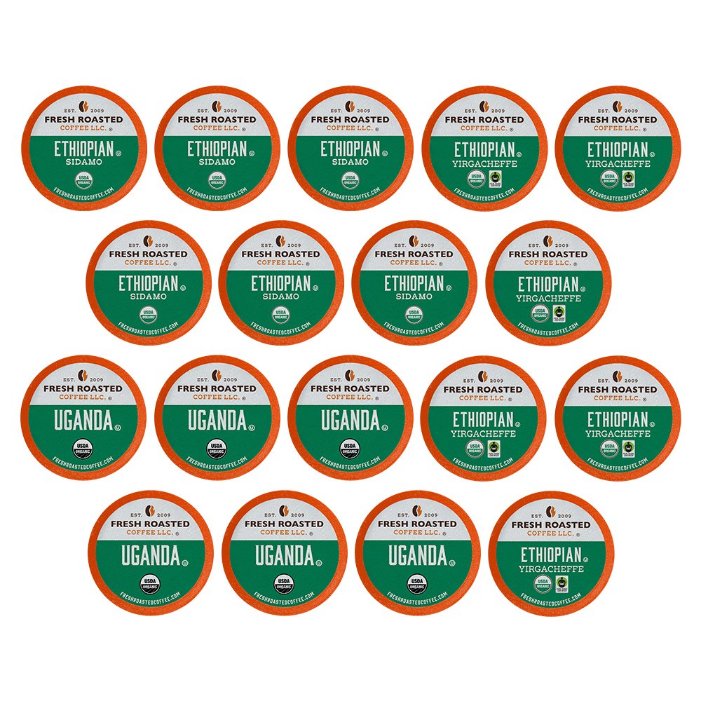 Organic African Sampler - Classic Coffee Pods