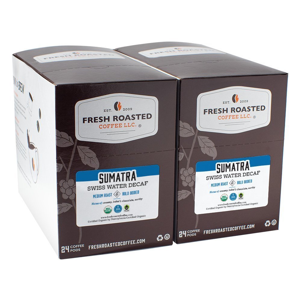 Organic Sumatra Water-Processed Decaf - Classic Coffee Pods