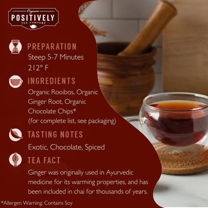 Organic Chocolate Chai Rooibos - Loose Leaf Tea