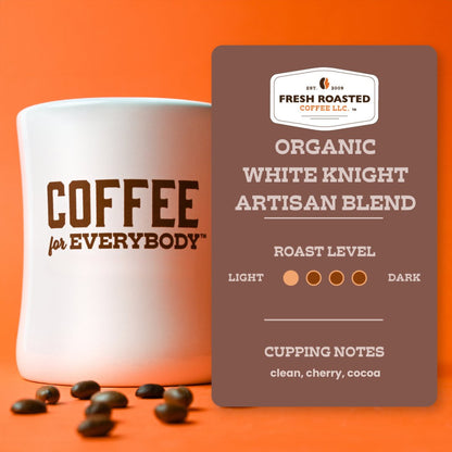 Organic White Knight - Classic Coffee Pods