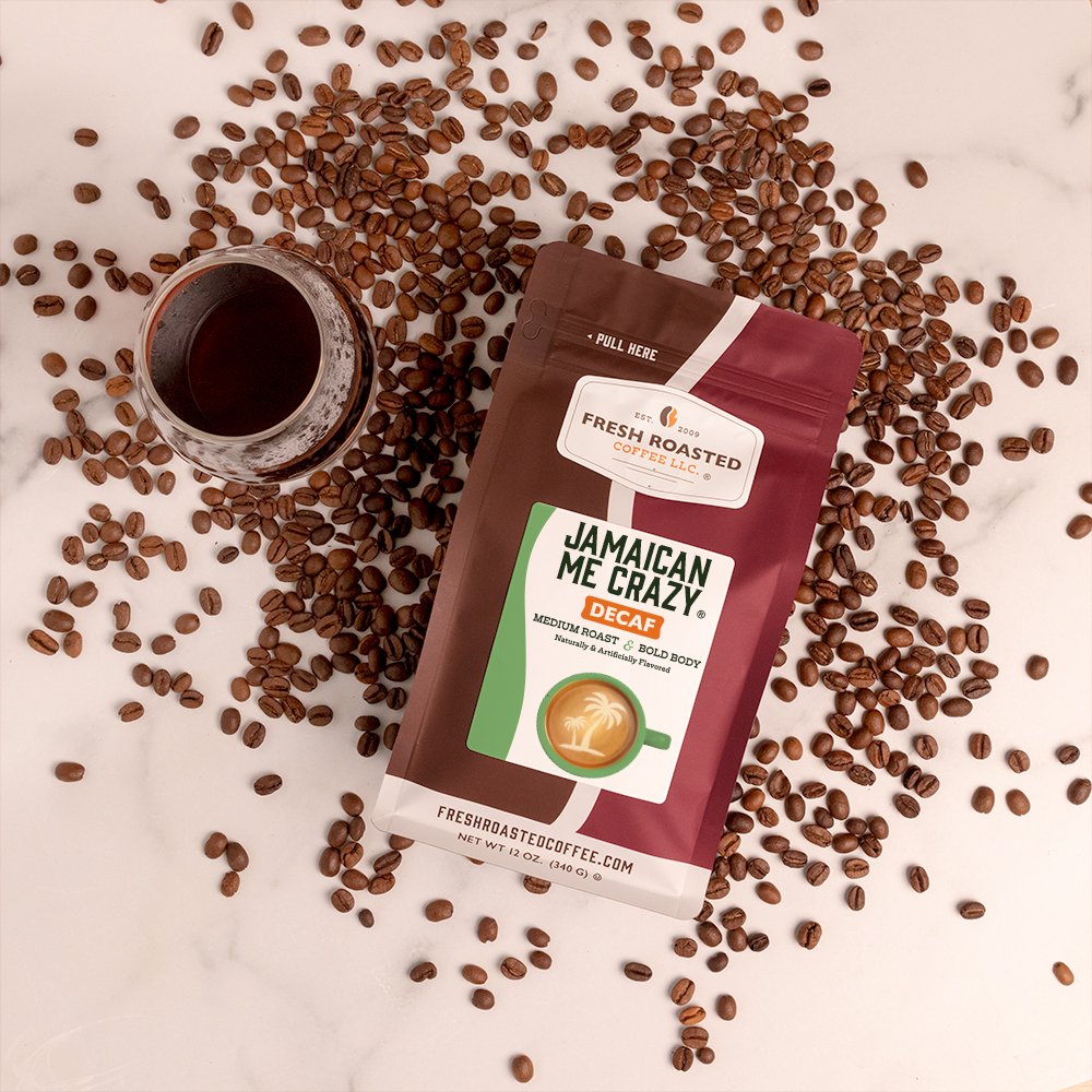 Decaf Jamaican Me Crazy - Flavored Roasted Coffee