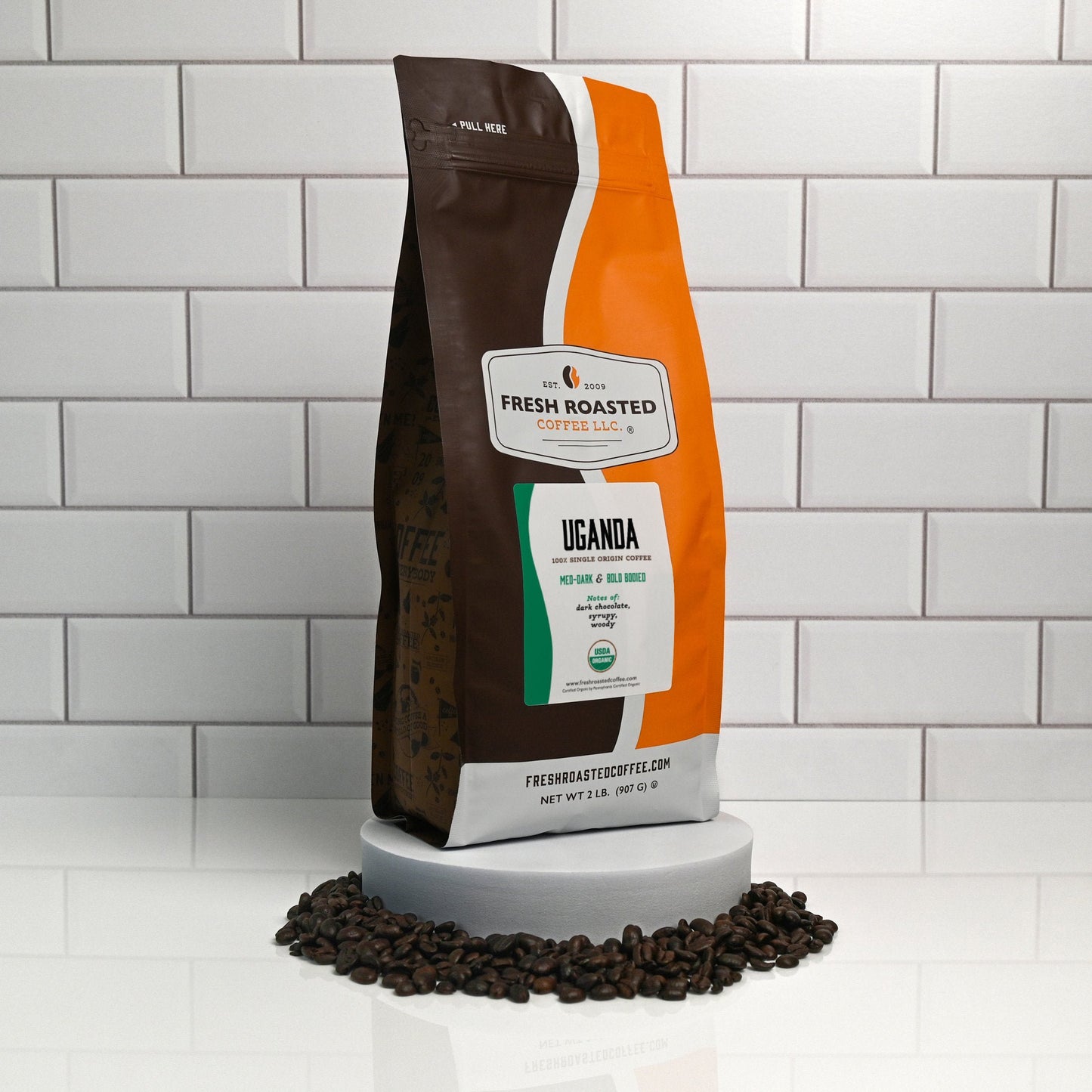 Organic Uganda Bugisu - Roasted Coffee