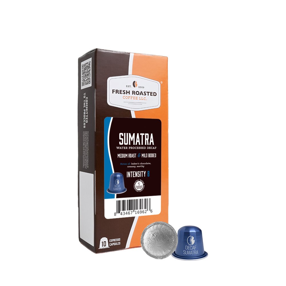 Sumatra Water-Processed Decaf - Espresso Capsules