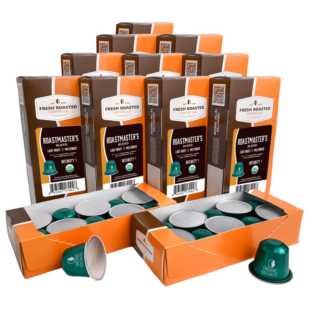 Organic Roastmaster's Blend - Espresso Capsules