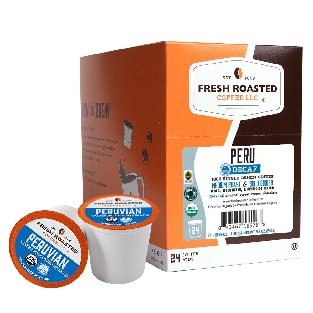 Organic Peru Water-Processed Decaf - Classic Coffee Pods