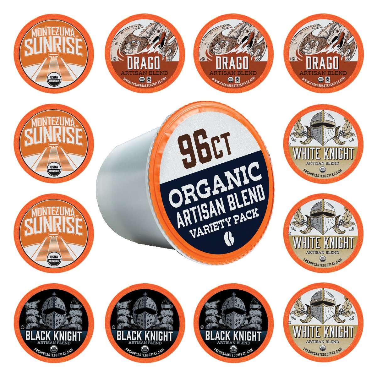 Organic Artisan Blend Variety Pack - Classic Coffee Pods