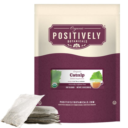 Organic Catnip - Botanical Tea Bags
