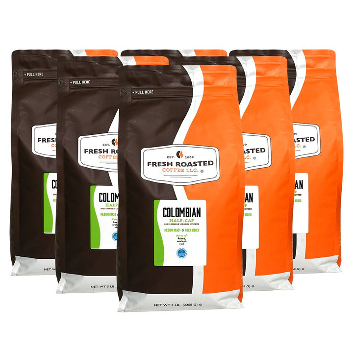 Colombian Water-Processed Half Caf - Roasted Coffee