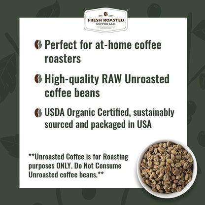 Organic Sumatra Water-Processed Decaf - Unroasted Coffee