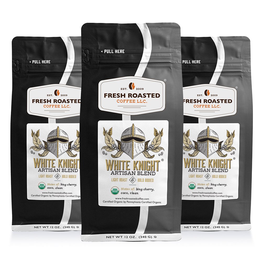 Organic White Knight - Roasted Coffee