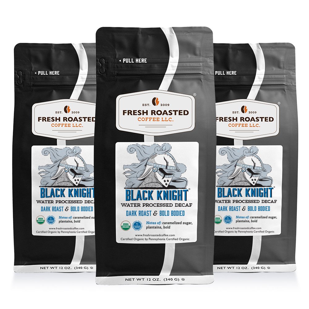 Organic Black Knight Water-Processed Decaf - Roasted Coffee