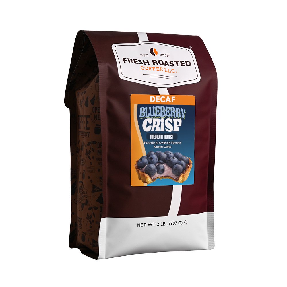 Decaf Blueberry Crisp - Flavored Roasted Coffee