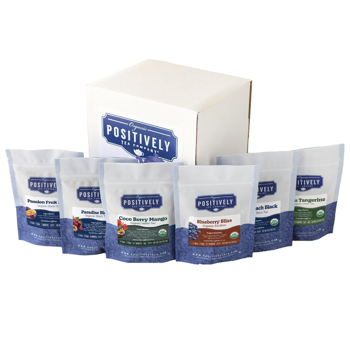 Positively Tea Sampler - Market Fresh & Fruity Mini-Flight