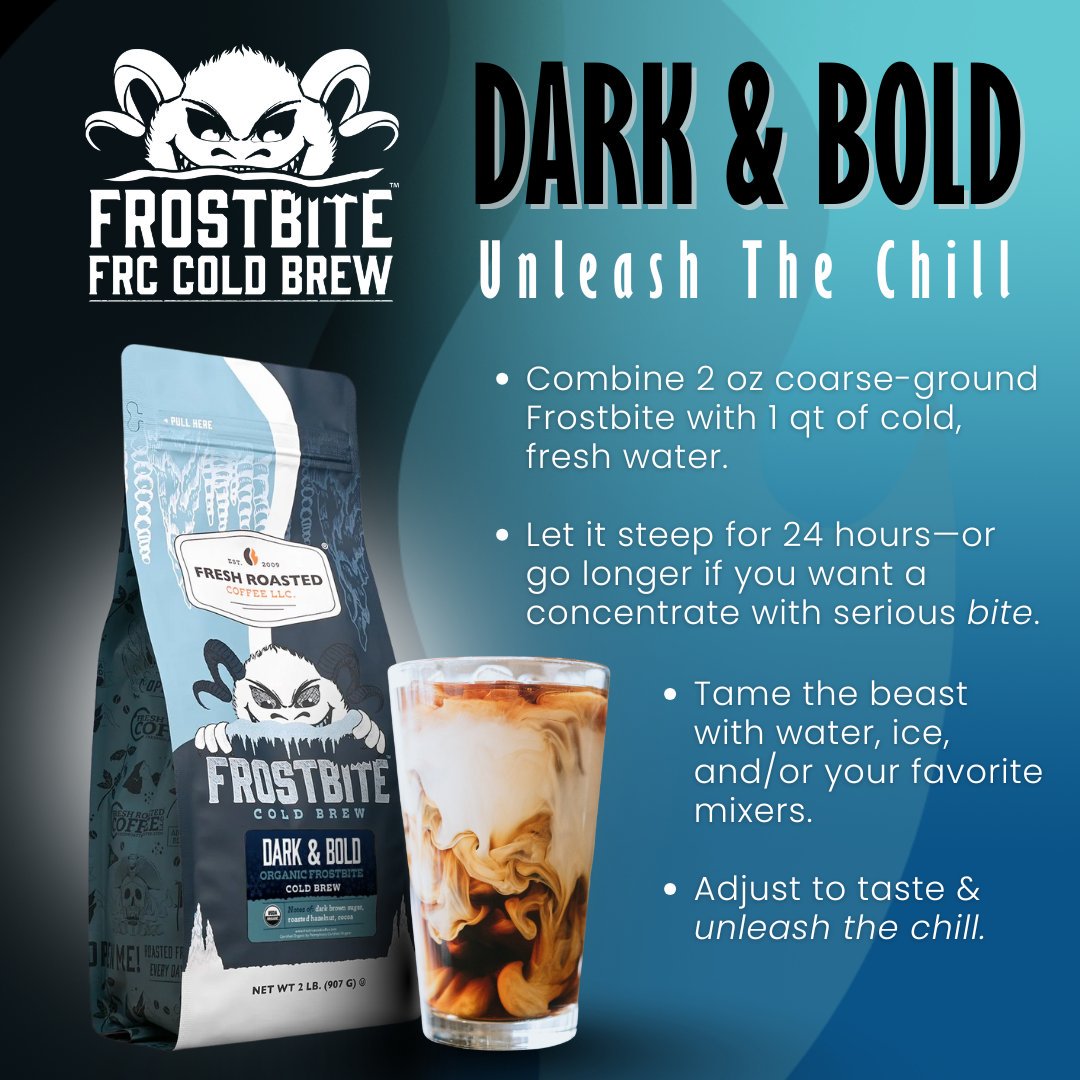 Dark & Bold Organic Frostbite Cold Brew