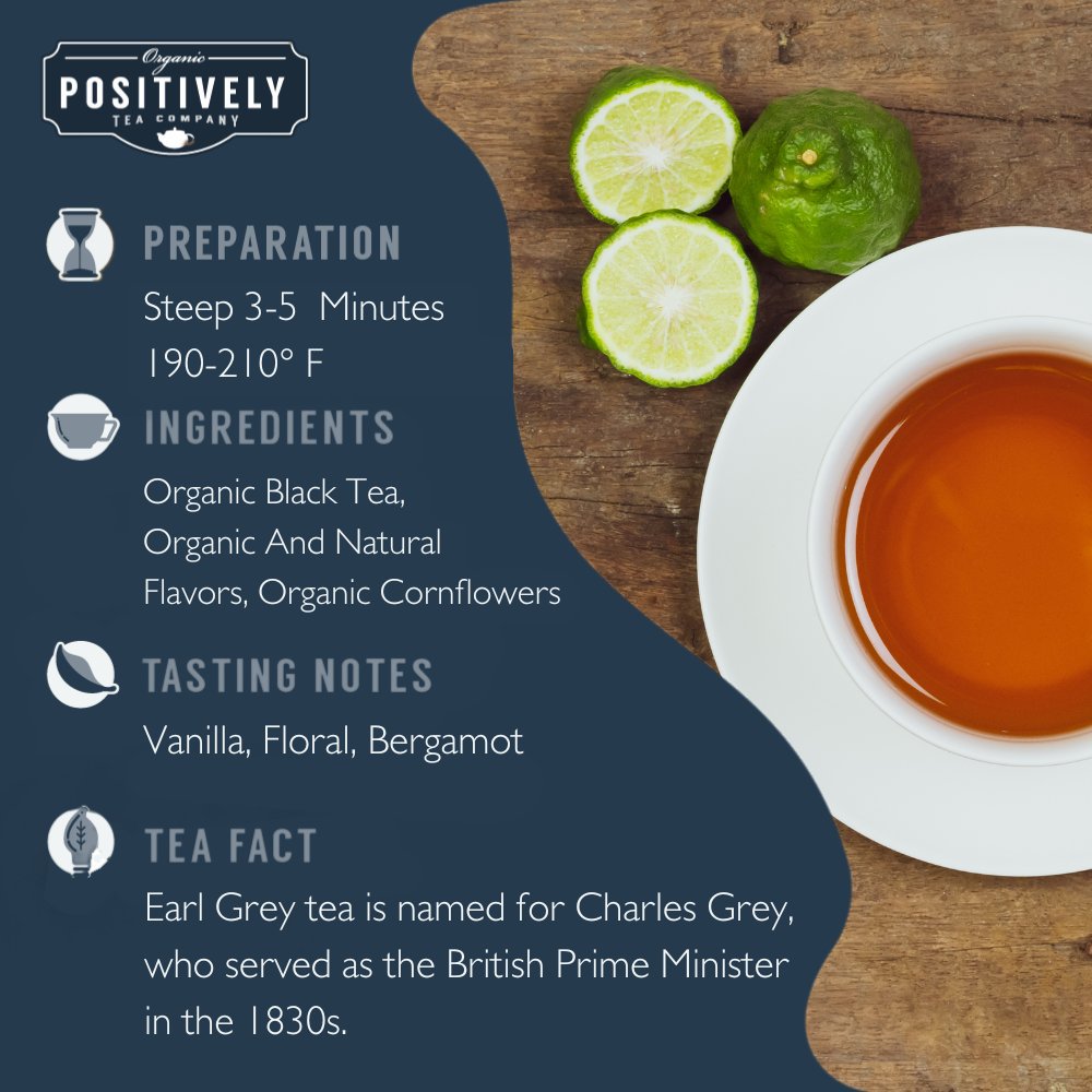 Organic Earl Grey Créme - Tea Bags