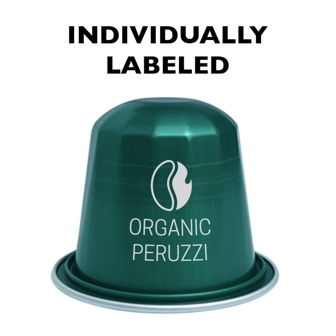 Italian Craft Espresso: Organic Peruzzi - Espresso Capsules