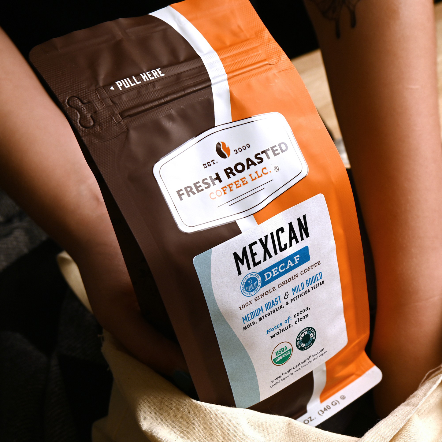 Organic Mexican Water-Processed Decaf - Roasted Coffee