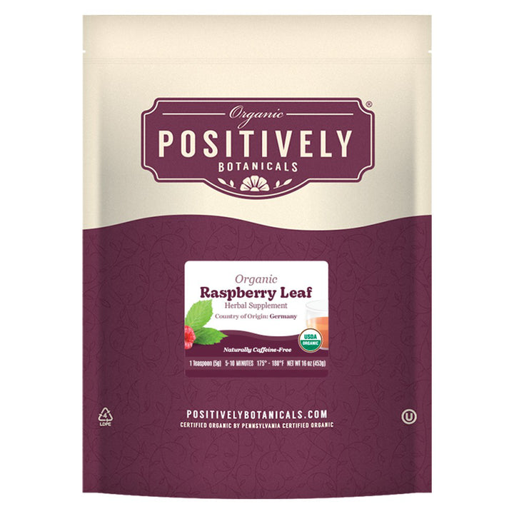 Organic Raspberry Leaf - Loose Leaf Botanical