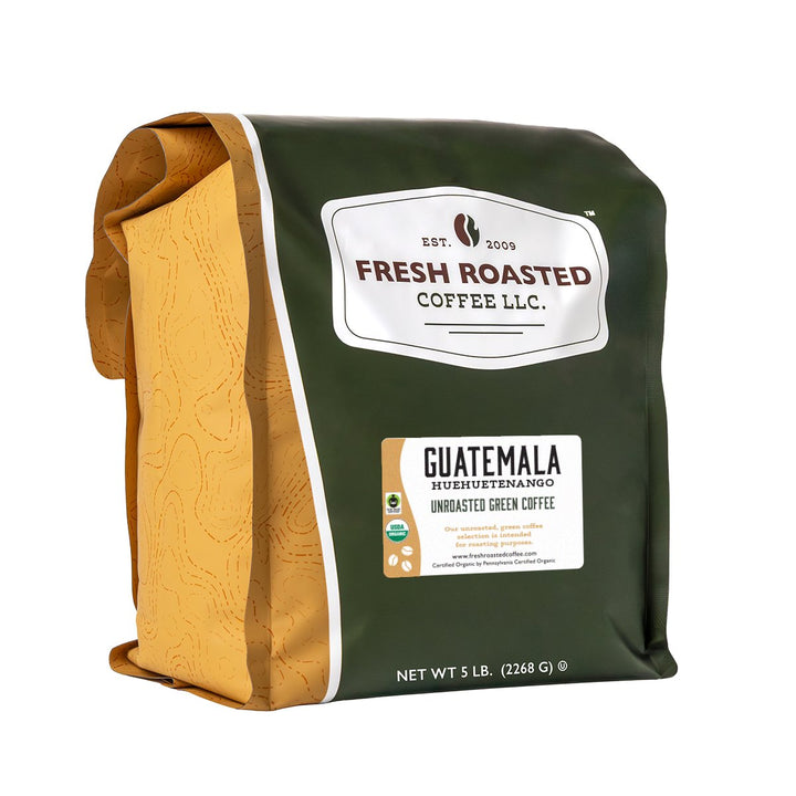 Organic Guatemalan Huehuetenango - Unroasted Coffee