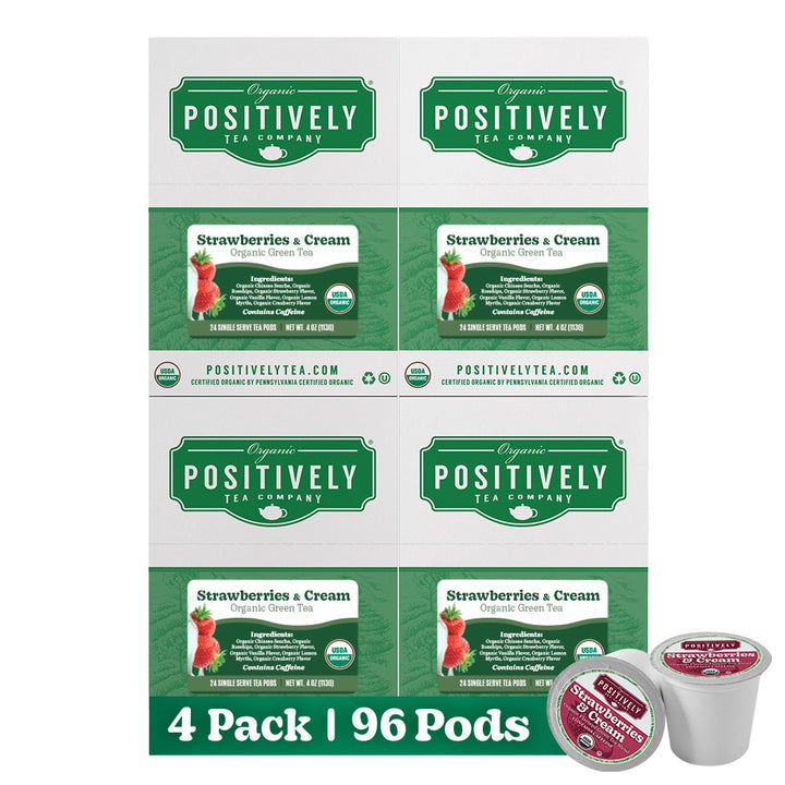 Organic Strawberries and Cream - Classic Tea Pods
