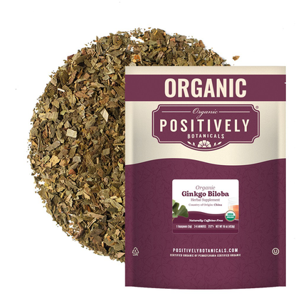 Organic Ginkgo Biloba - Loose Leaf Botanical