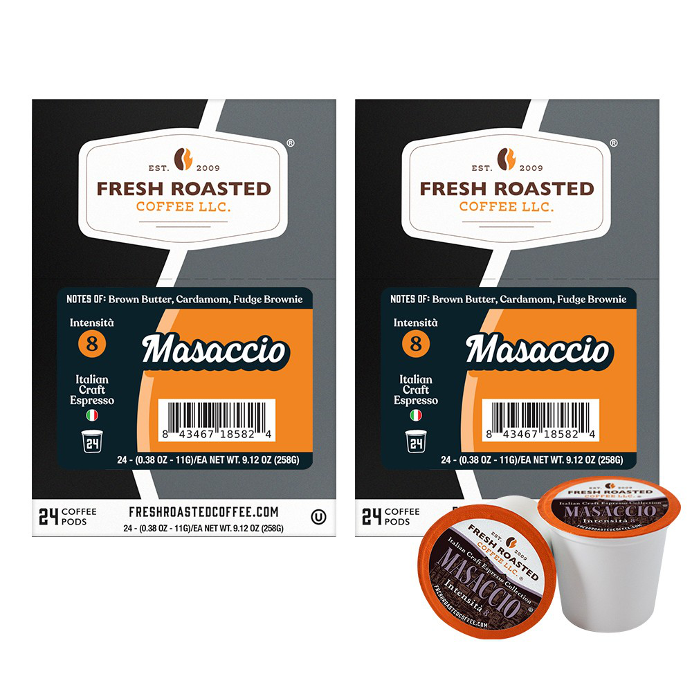 Masaccio Italian Craft Coffee - Classic Coffee Pods