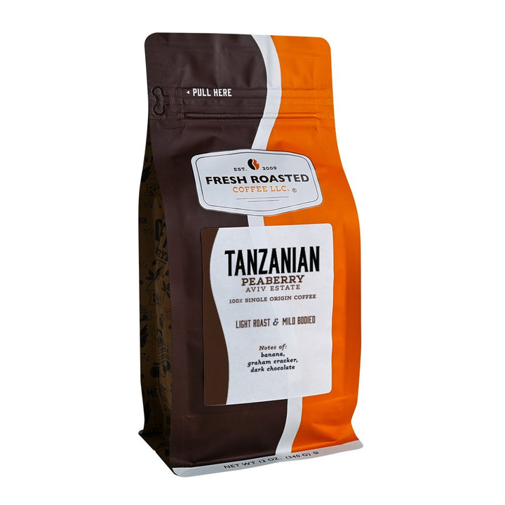 Tanzanian Peaberry Coffee - Aviv Estate - Roasted Coffee