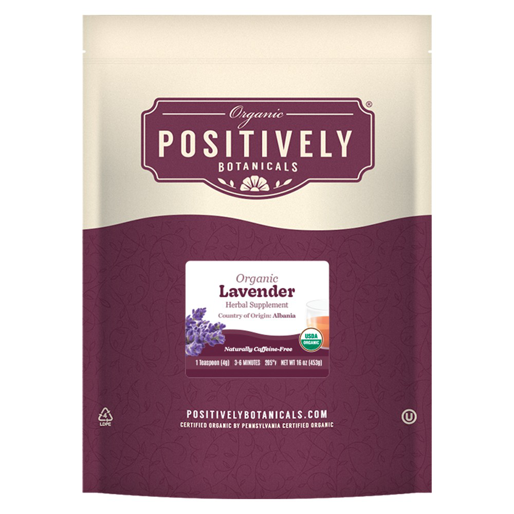 Organic Lavender Flowers - Loose Leaf Botanical