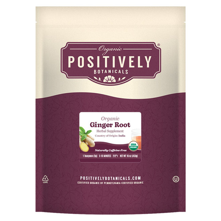 Organic Ginger Root - Loose Leaf Botanical