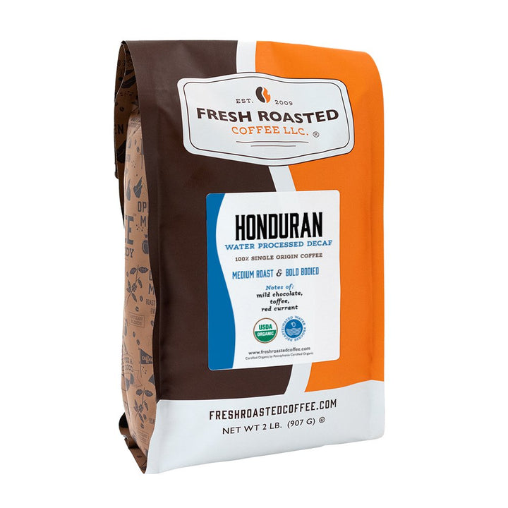 Organic Honduran Water-Processed Decaf - Roasted Coffee