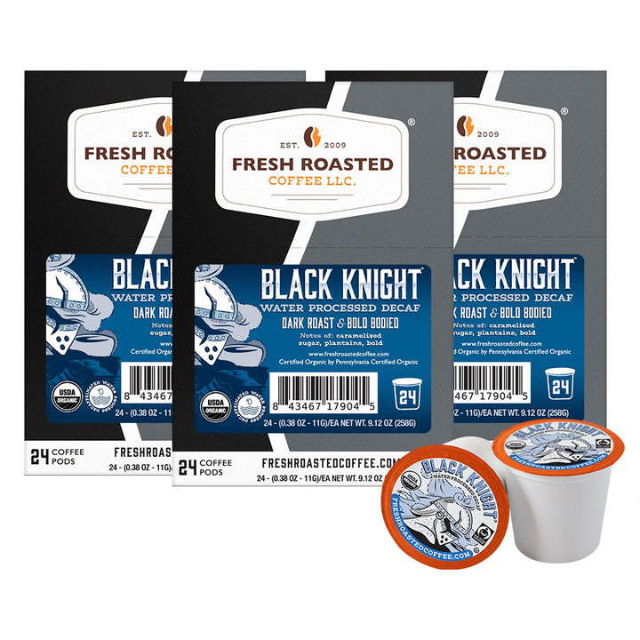 Organic Black Knight Water Processed Decaf - Classic Coffee Pods