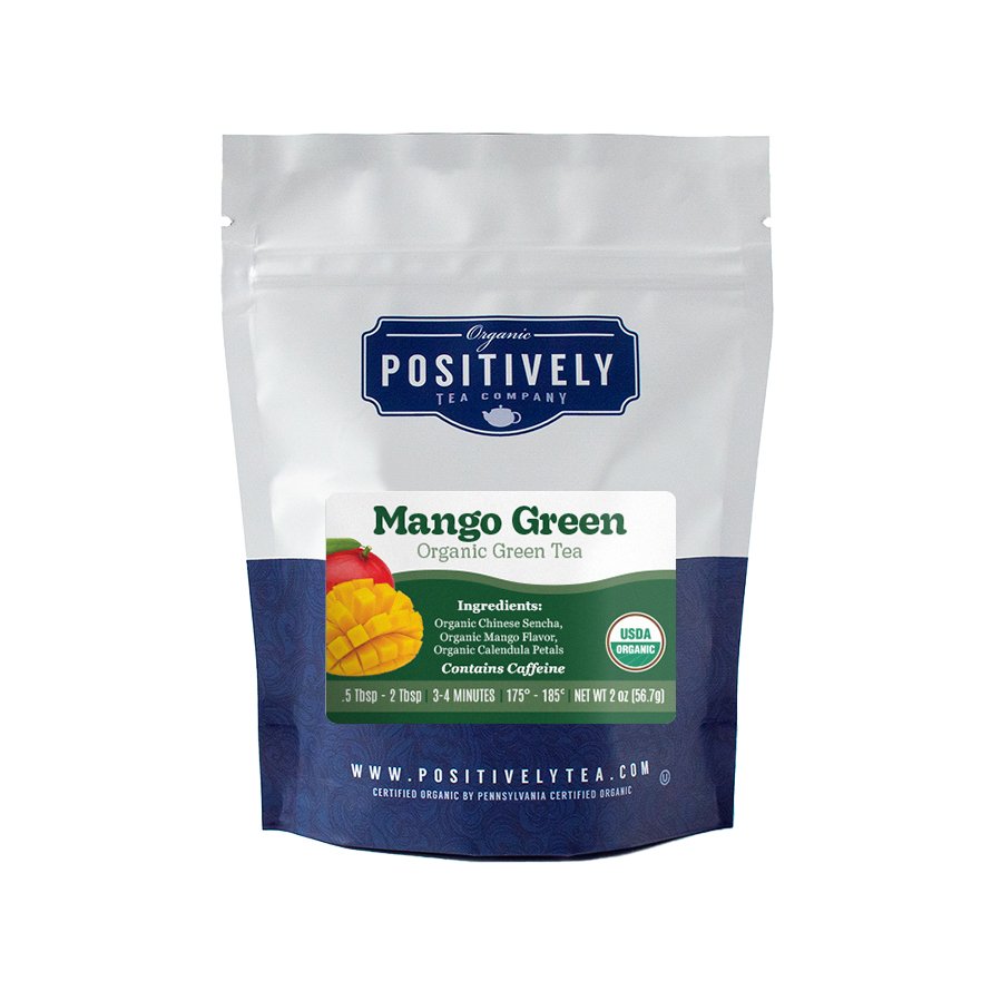 Organic Mango Green - Loose Leaf Tea