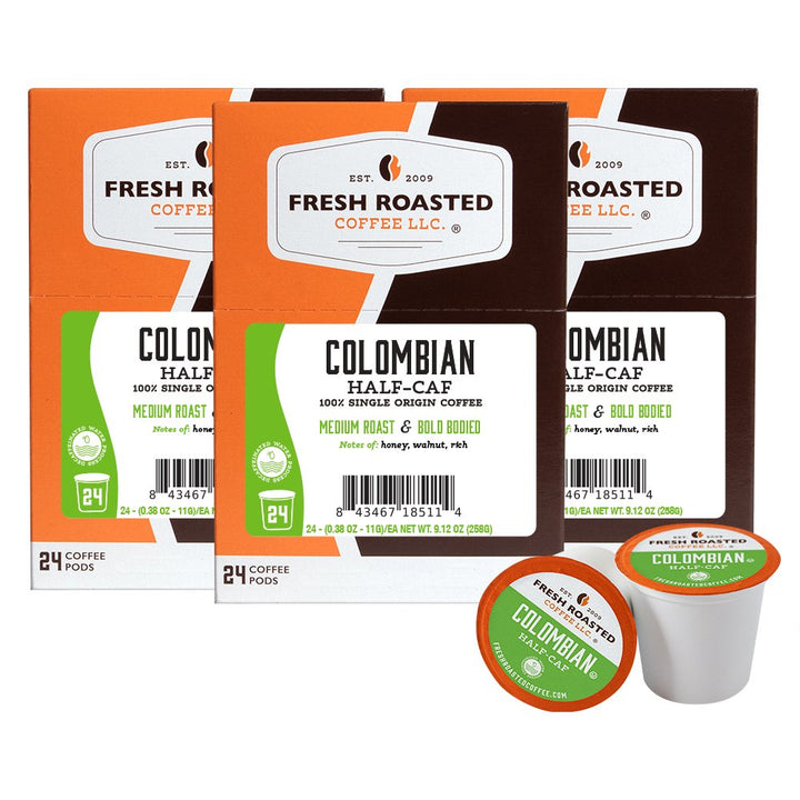 Colombian Water-Processed Half Caf - Classic Coffee Pods
