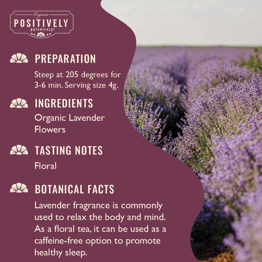 Organic Lavender Flowers - Loose Leaf Botanical