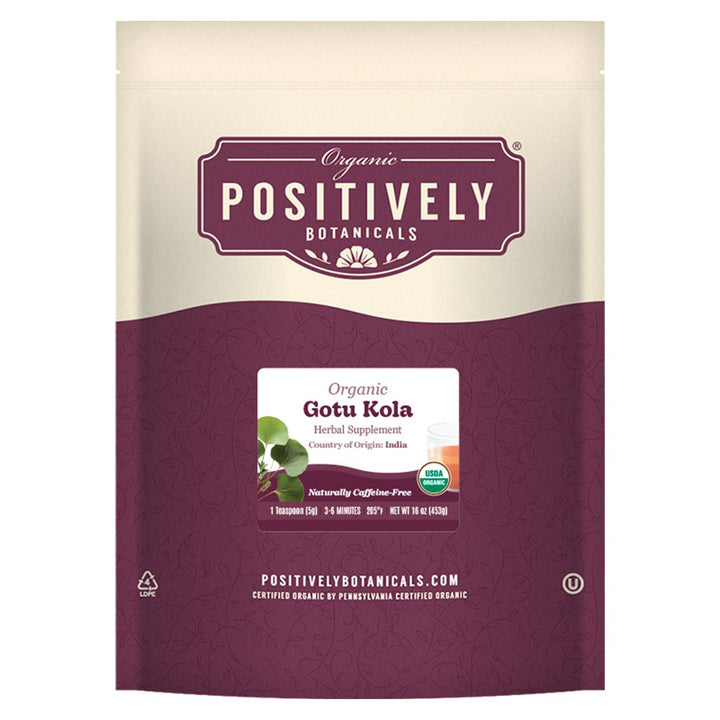 Organic Gotu Kola - Loose Leaf Botanical