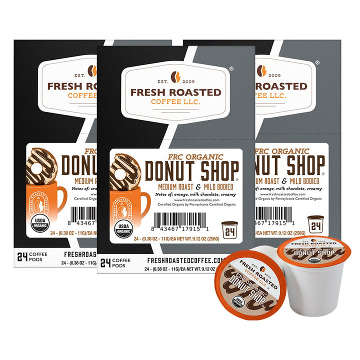 Organic Donut Shop - Classic Coffee Pods