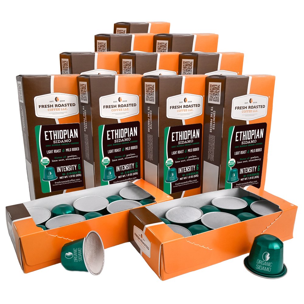 Organic Ethiopian Sidamo - Espresso Capsules