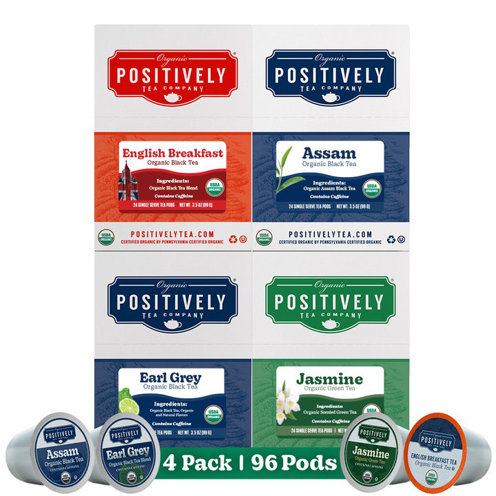 Organic Positively Tea Traditional Favorites - Classic Tea Pods
