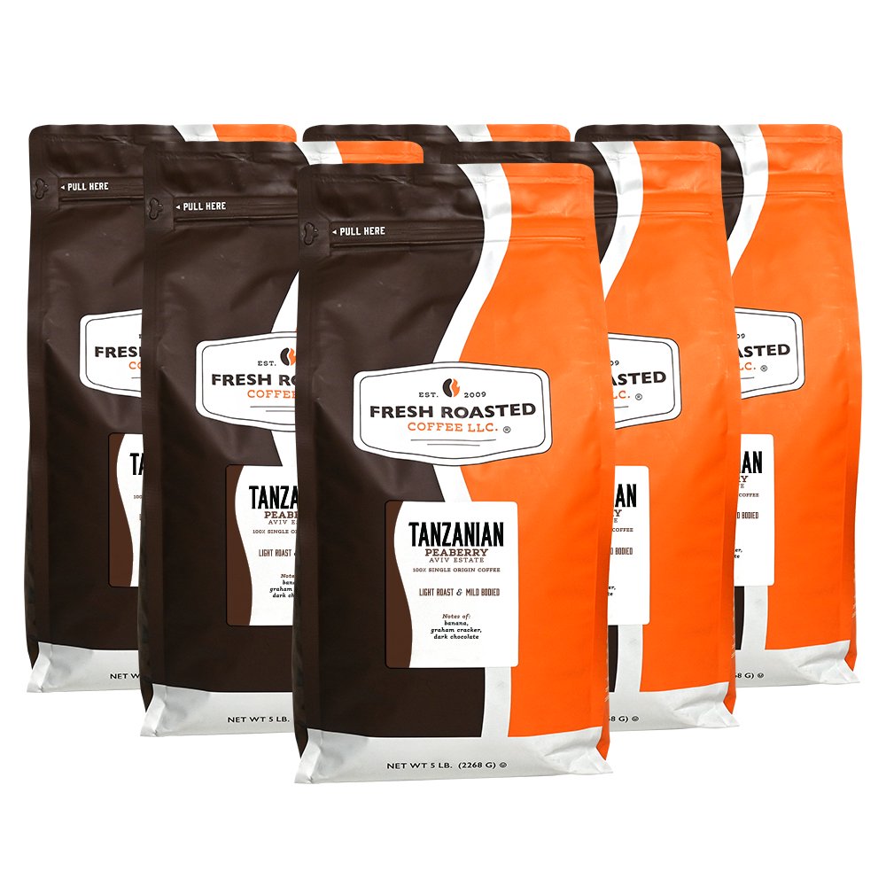 Tanzanian Peaberry Coffee - Aviv Estate - Roasted Coffee